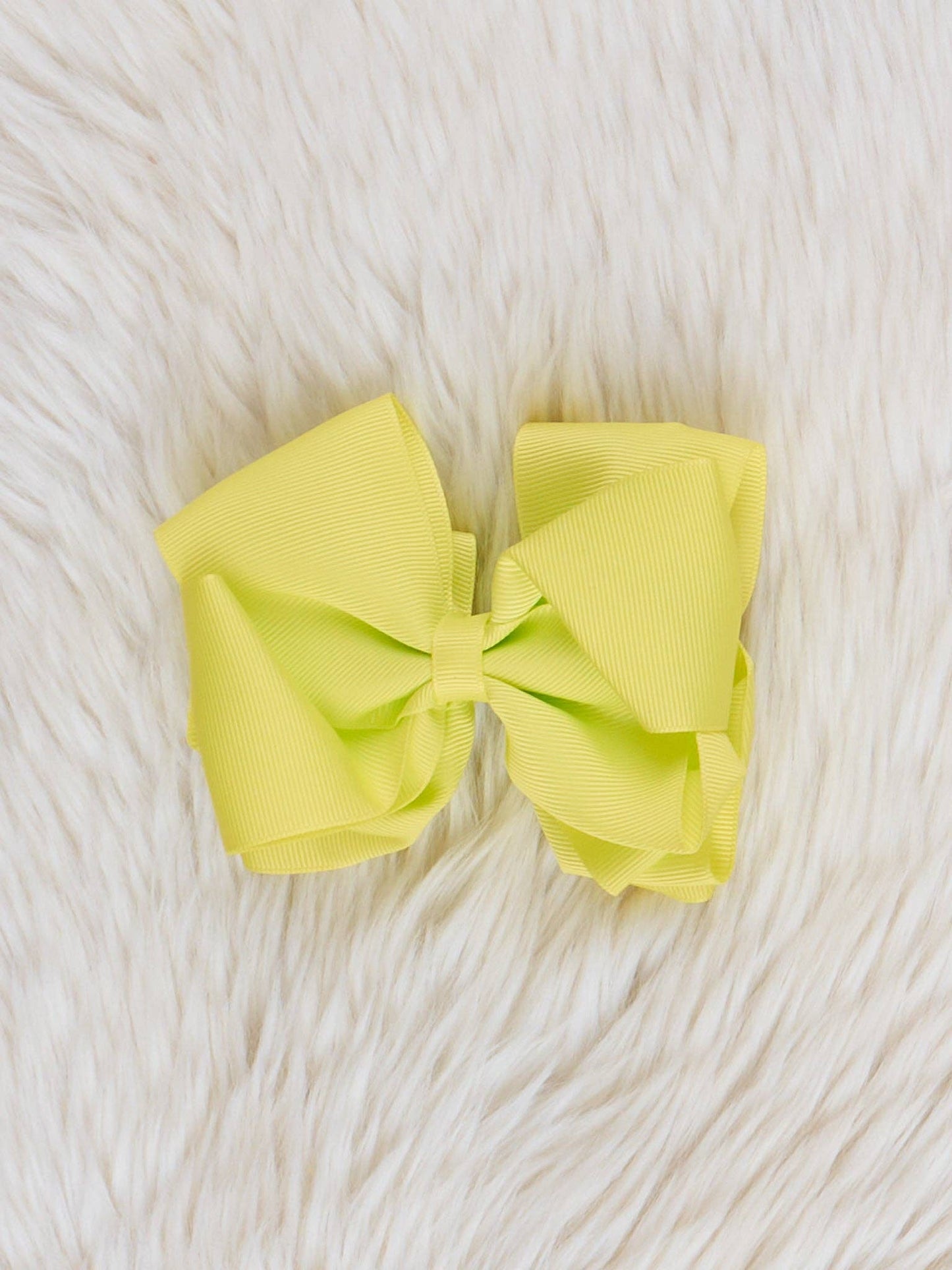 Marie Nicole Clothing - Double Layer Bow 5 Inch - 70 Colors Available