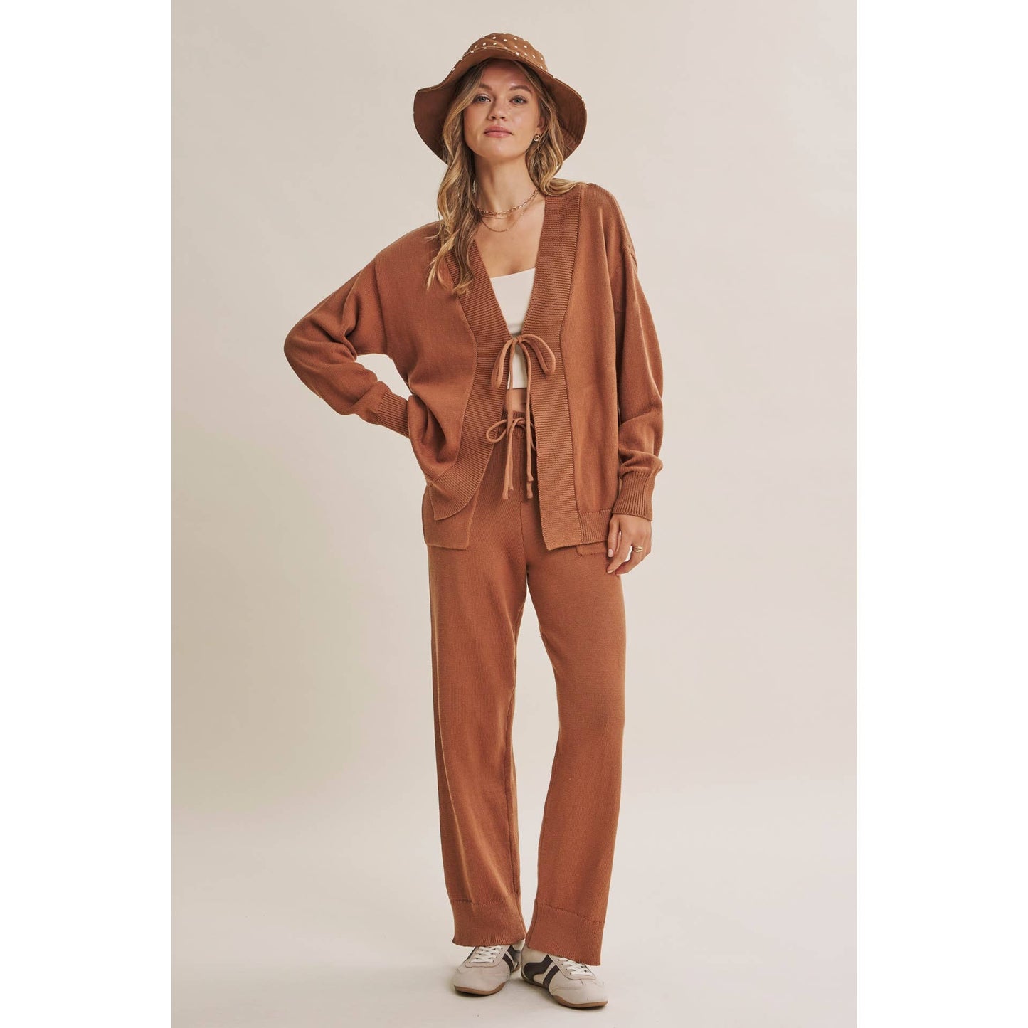 in february - SLOW GETAWAY SOFT COTTON VERSATILE SLOUCHY SWEATER CARDIGAN