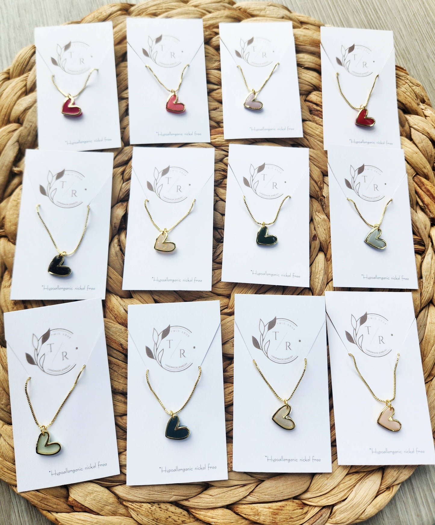 Twig & Rue boutique - Gold heart necklace