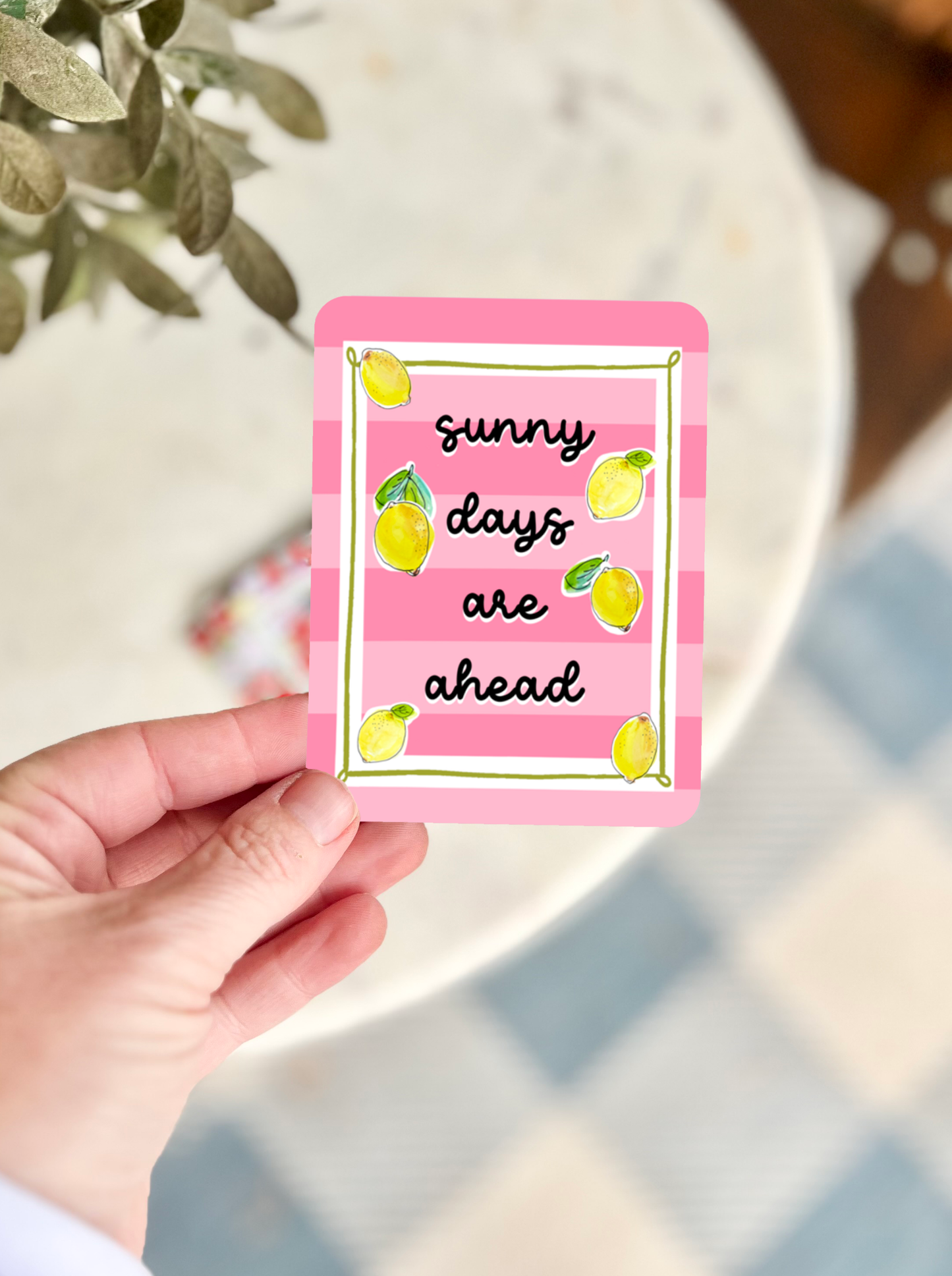 Happy By Rachel, LLC - Lemon Sunny Days Sticker
