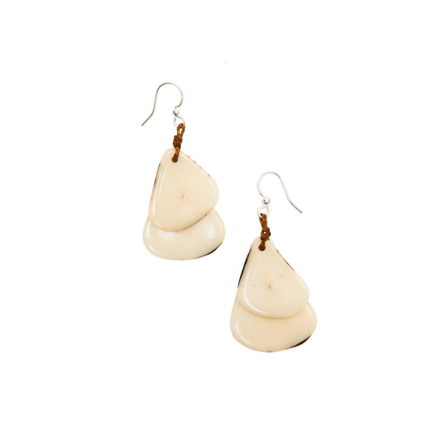 Organic Tagua Jewelry - Fiesta Earrings
