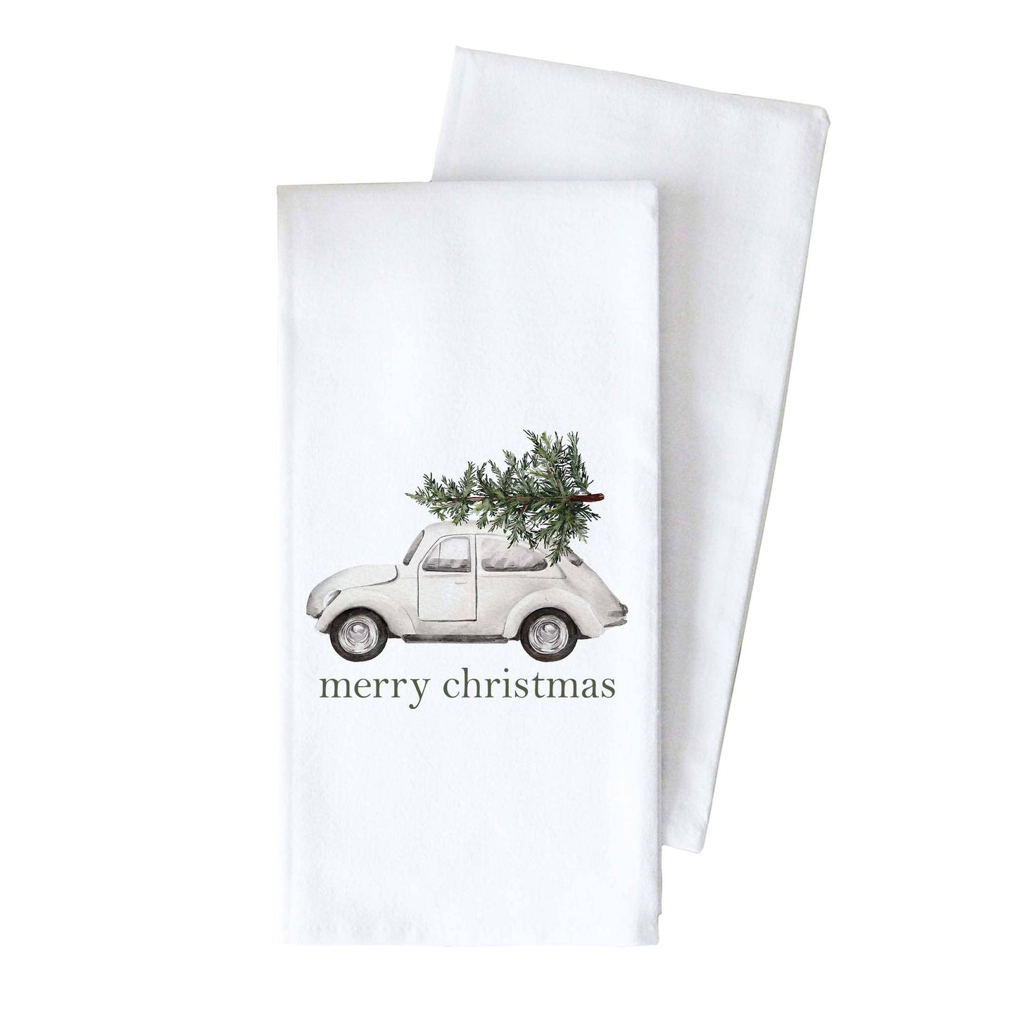 Porter Lane Home - Merry Christmas Tree Bug Tea Towel