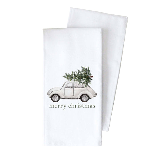 Porter Lane Home - Merry Christmas Tree Bug Tea Towel
