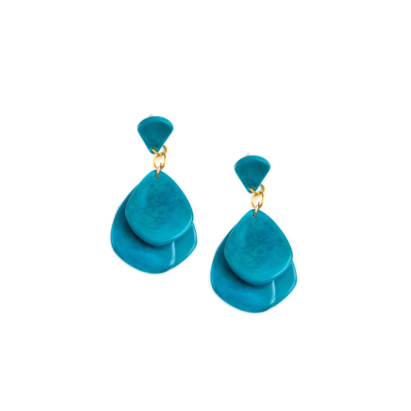 Organic Tagua Jewelry - Lauren Earrings