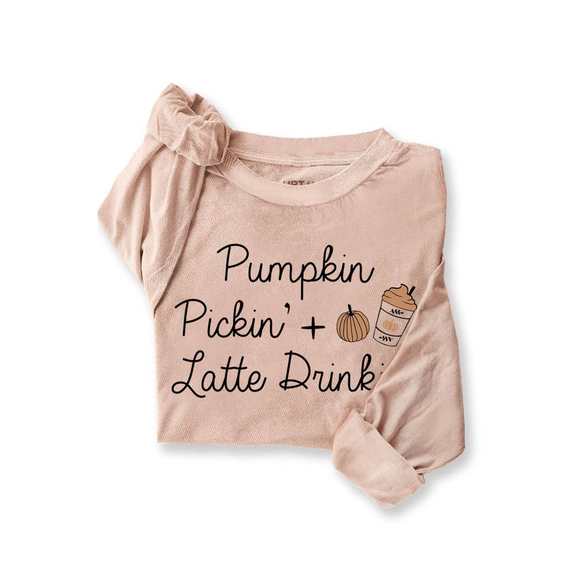 HRTandLUV - PUMPKIN LATTE MINERAL GRAPHIC LS