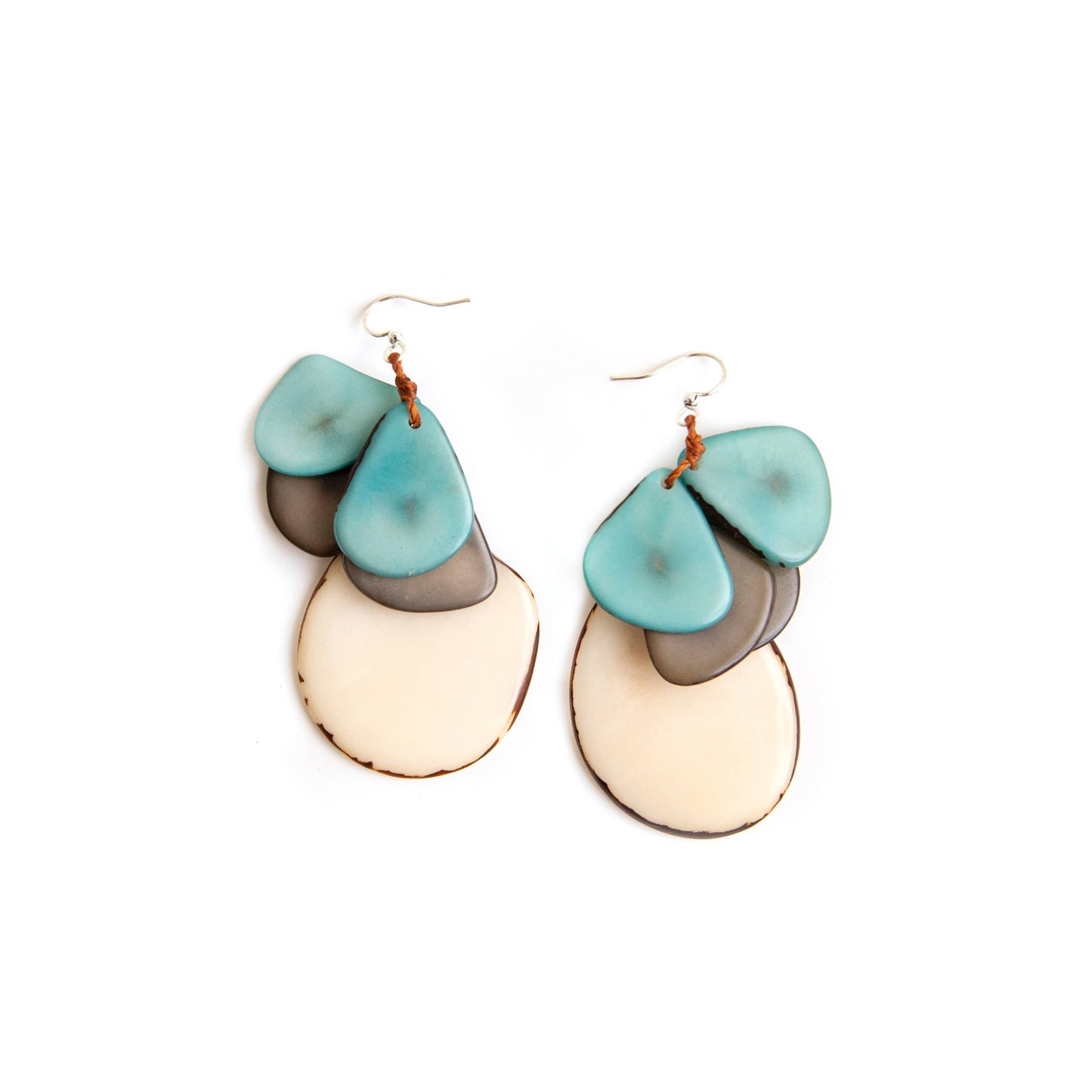 Organic Tagua Jewelry - Jordin Earrings