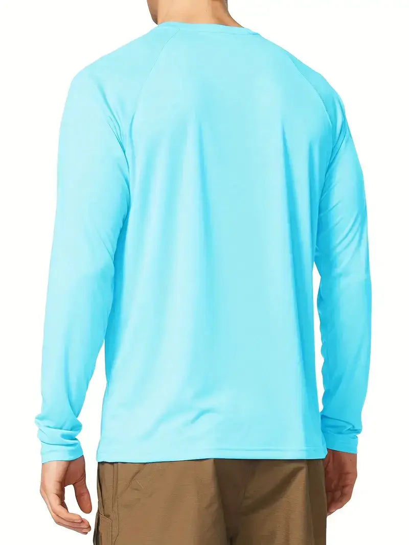 Lucky Avocado - Men's Lightweight Sun Protection T - Shirts Long Sleeve