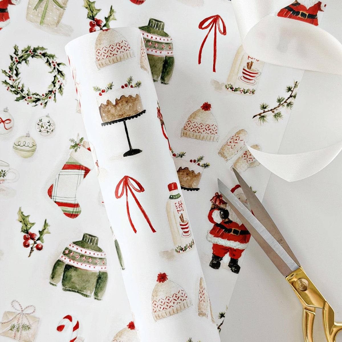 emily lex studio - Classic christmas gift wrapping paper