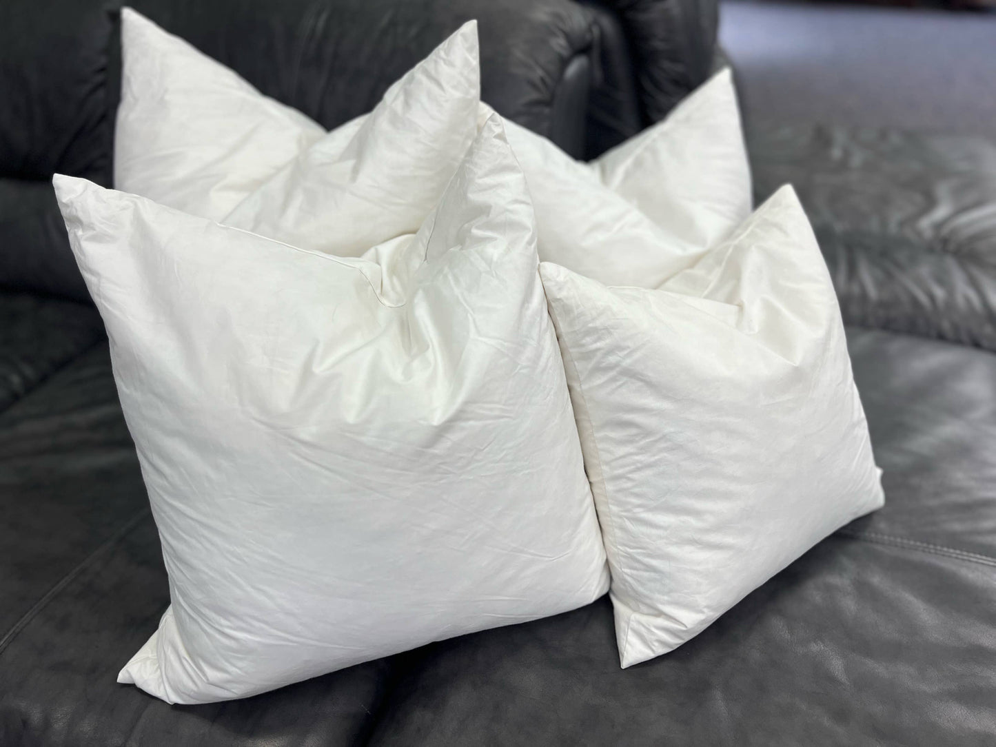 Peking Handicraft - Down Feather Decorative Pillow Insert - Square