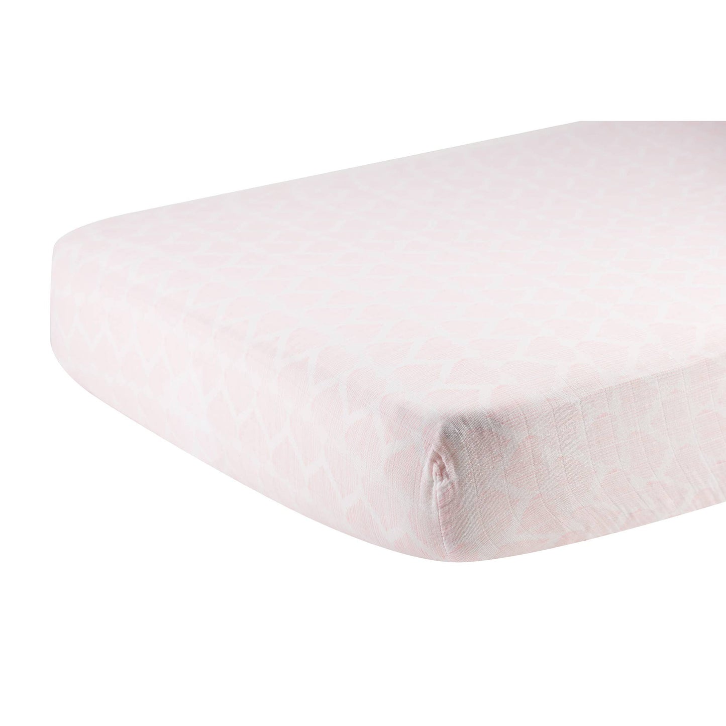 Newcastle Classics - Matchstick Hearts Crib Sheet
