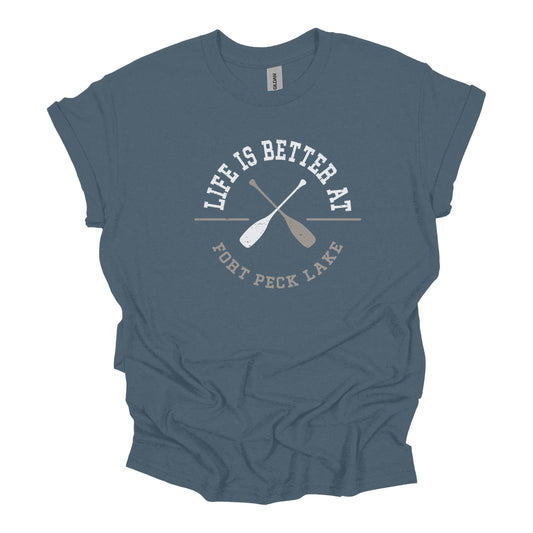 Kendrick Home - Lake Life Is Better Oars Personalized Tee