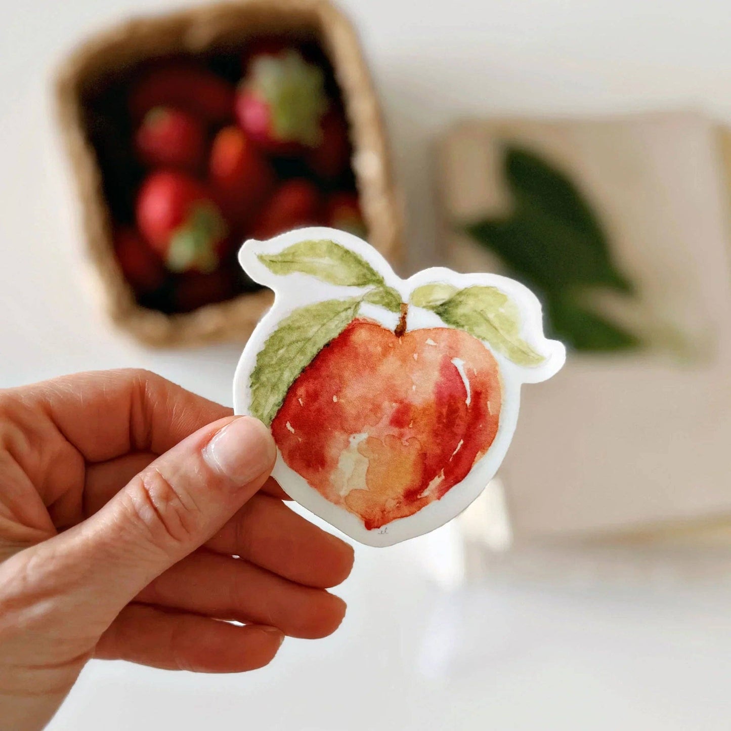 emily lex studio - Peach sticker