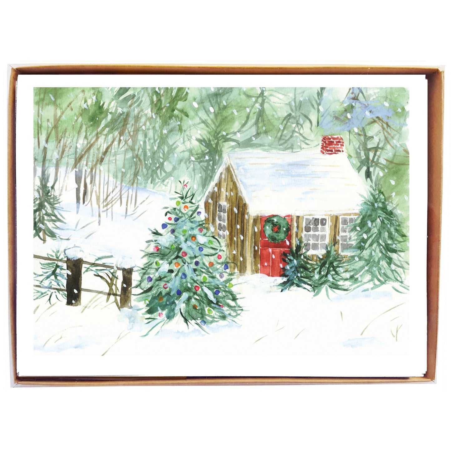 mollyOcards - Cabin in Woods - box of 8