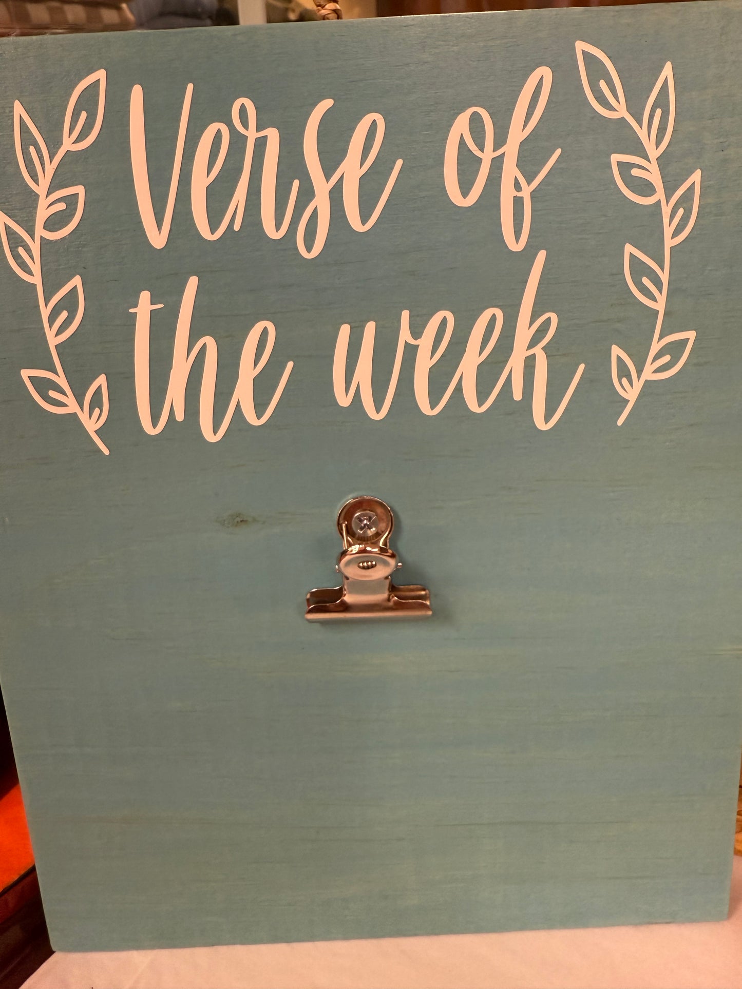 Verse of the week