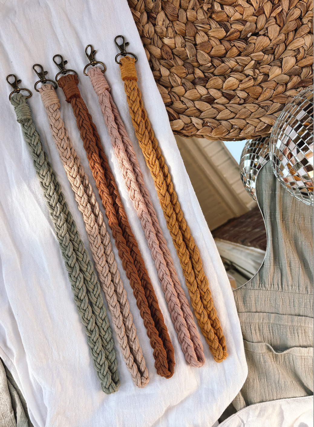 Offhand Fibers - Boho Lanyard | Badge ID Holder