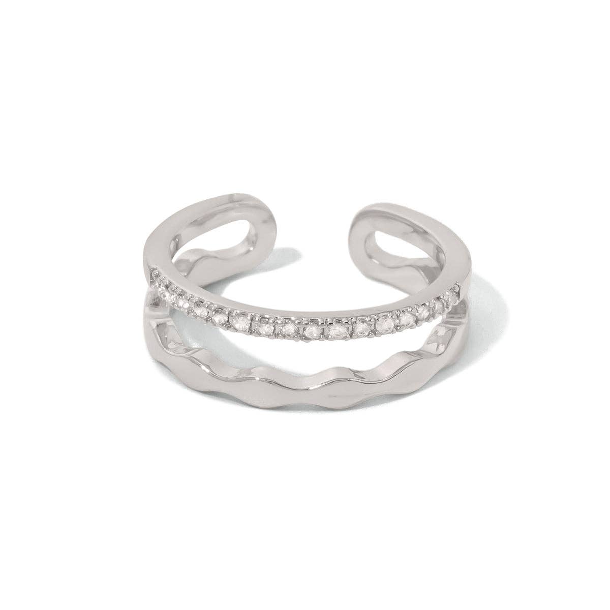 Pretty Simple - Boho Glam Ring - WATERPROOF