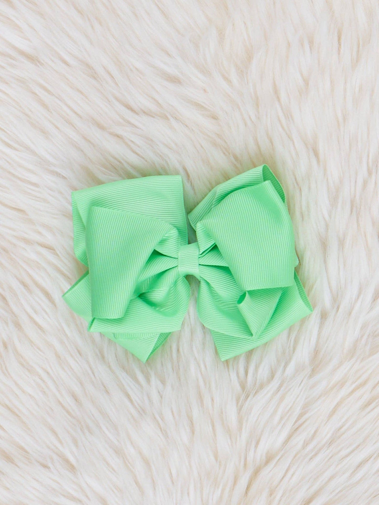 Marie Nicole Clothing - Double Layer Bow 5 Inch - 70 Colors Available