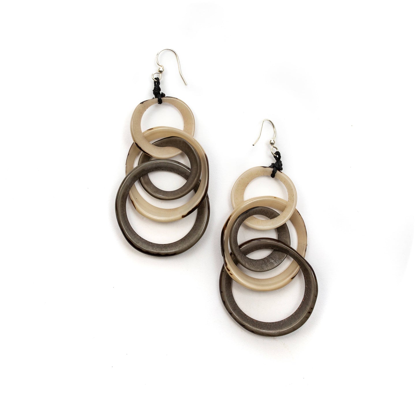 Organic Tagua Jewelry - Yazmine Earrings