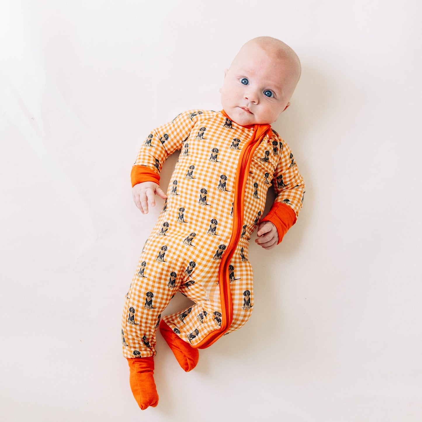 Barrel Down South - Bluetick Coonhound Stripe Unisex Kids Pajamas