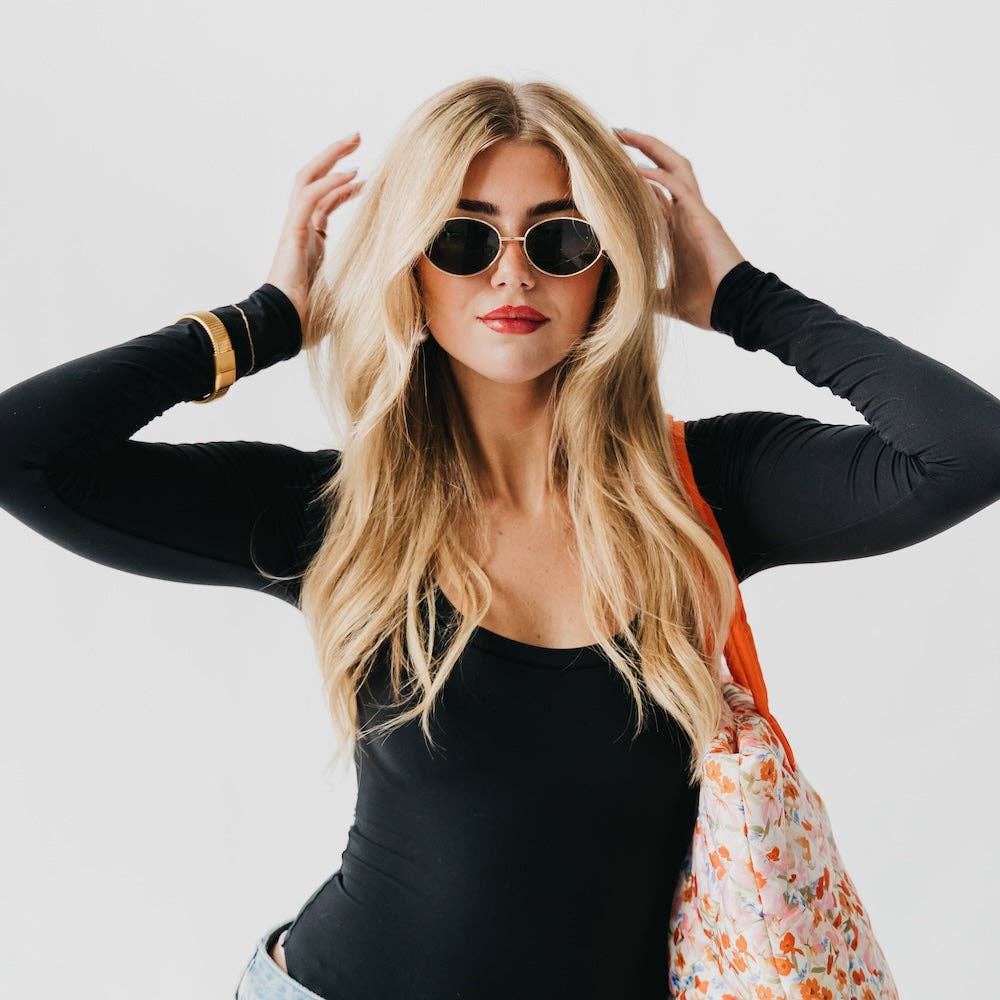 Pretty Simple - Opal Oval Sunglasses