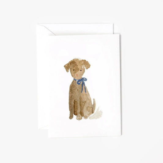 emily lex studio - Puppy dog mini enclosure notecard
