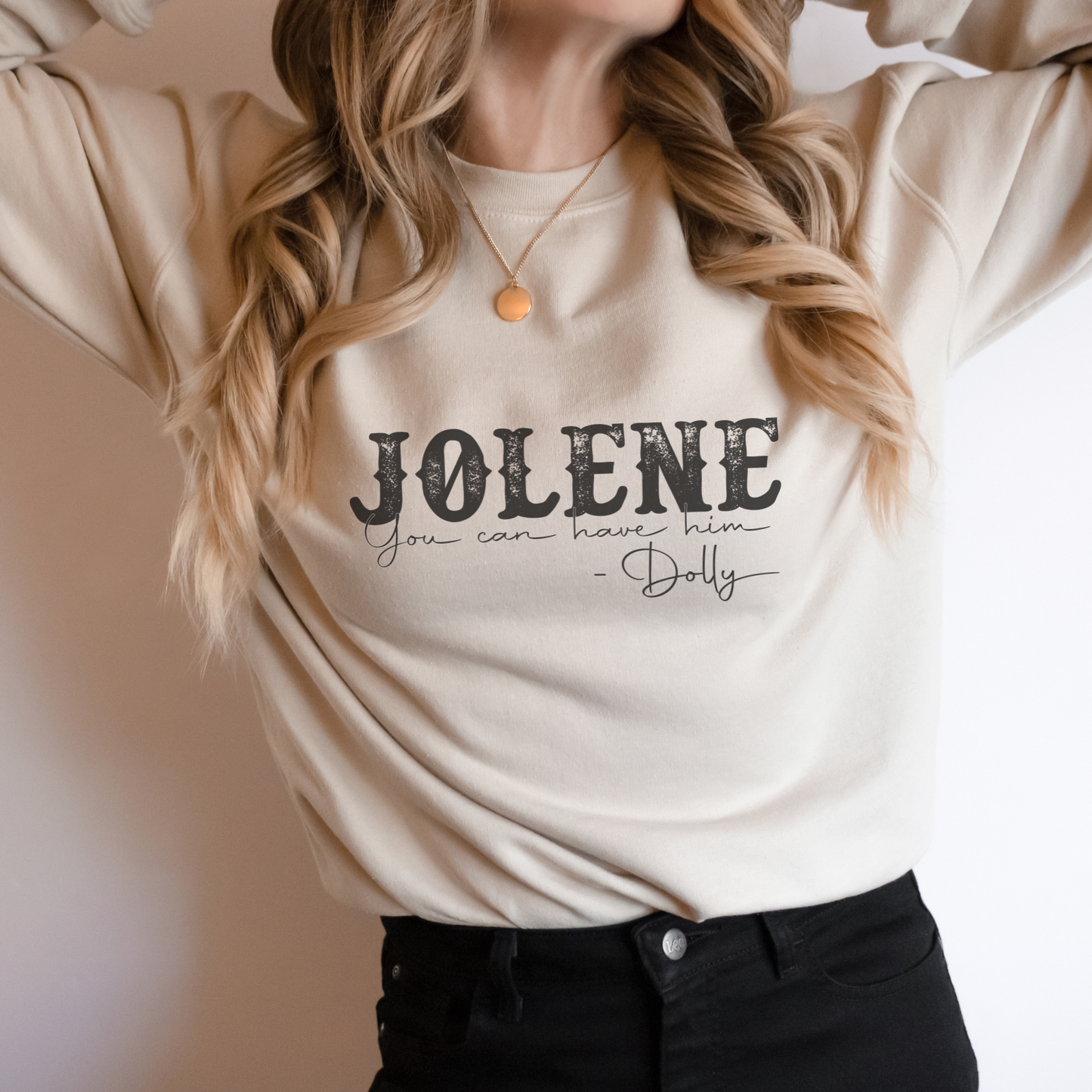 Trendznmore - Jolene You Can Have Him Country Western Crewneck Sweatshirt