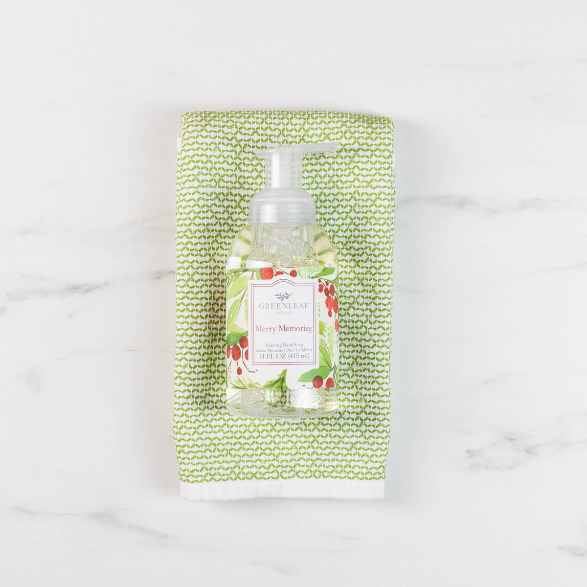 Greenleaf Gifts - Merry Memories Foaming Soap 4 Pack | Holiday