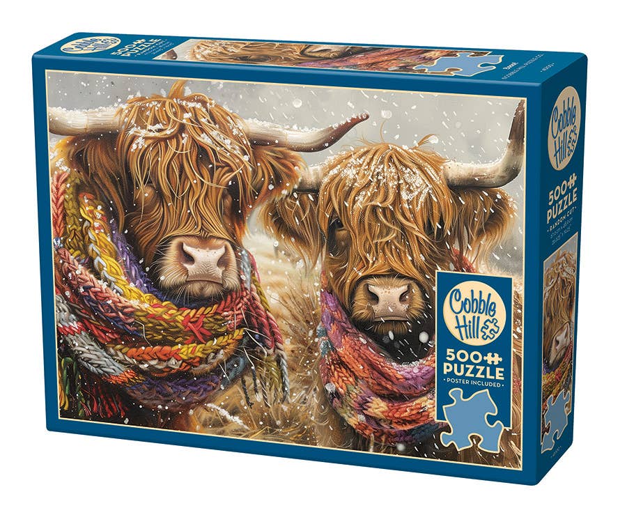 Outset Games and Cobble Hill Puzzles - Brrrr! 500pc puzzle
