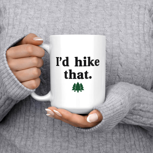 Melody Press Co. - I'd Hike That Hiking 15oz Mug