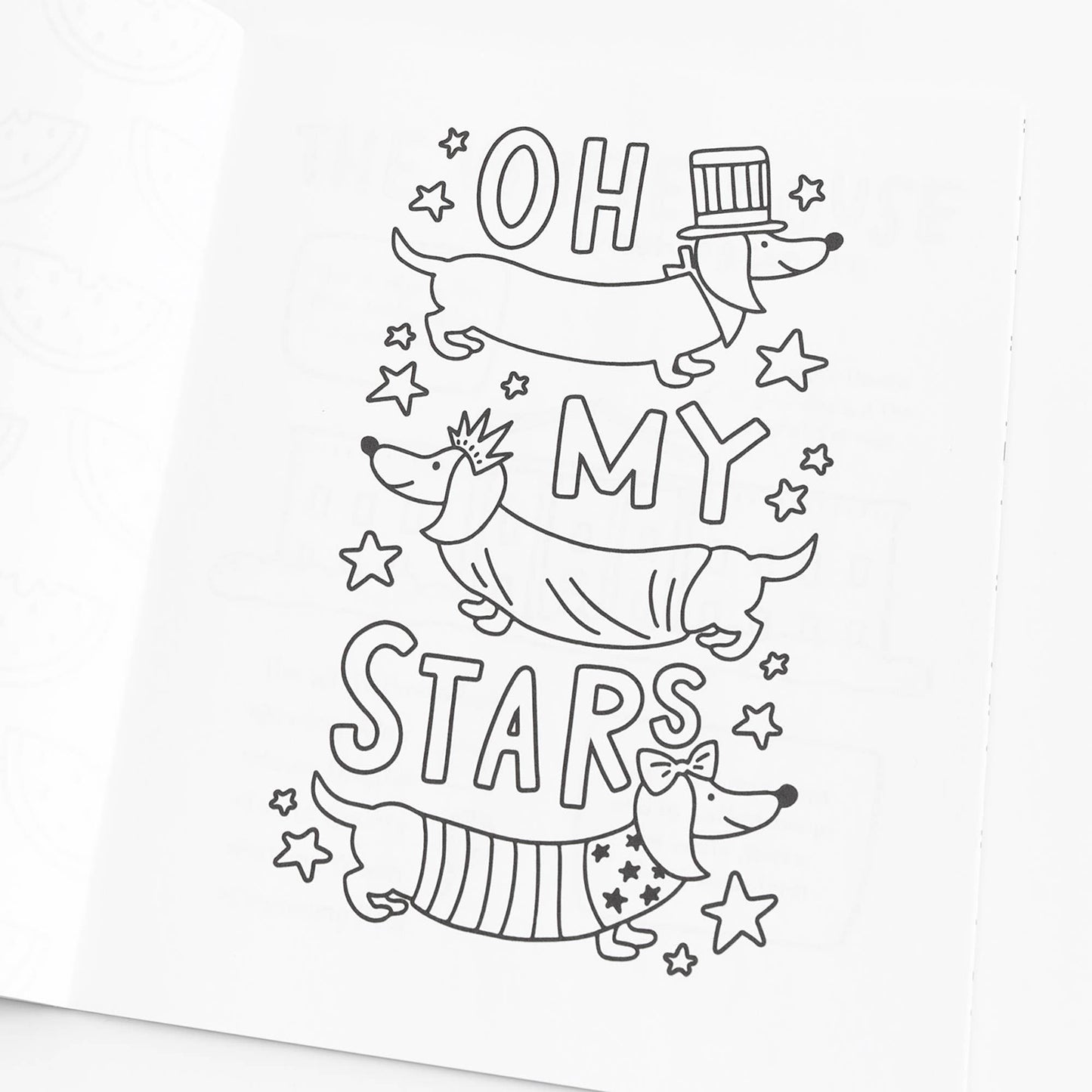 Pippi Post - USA Coloring Book