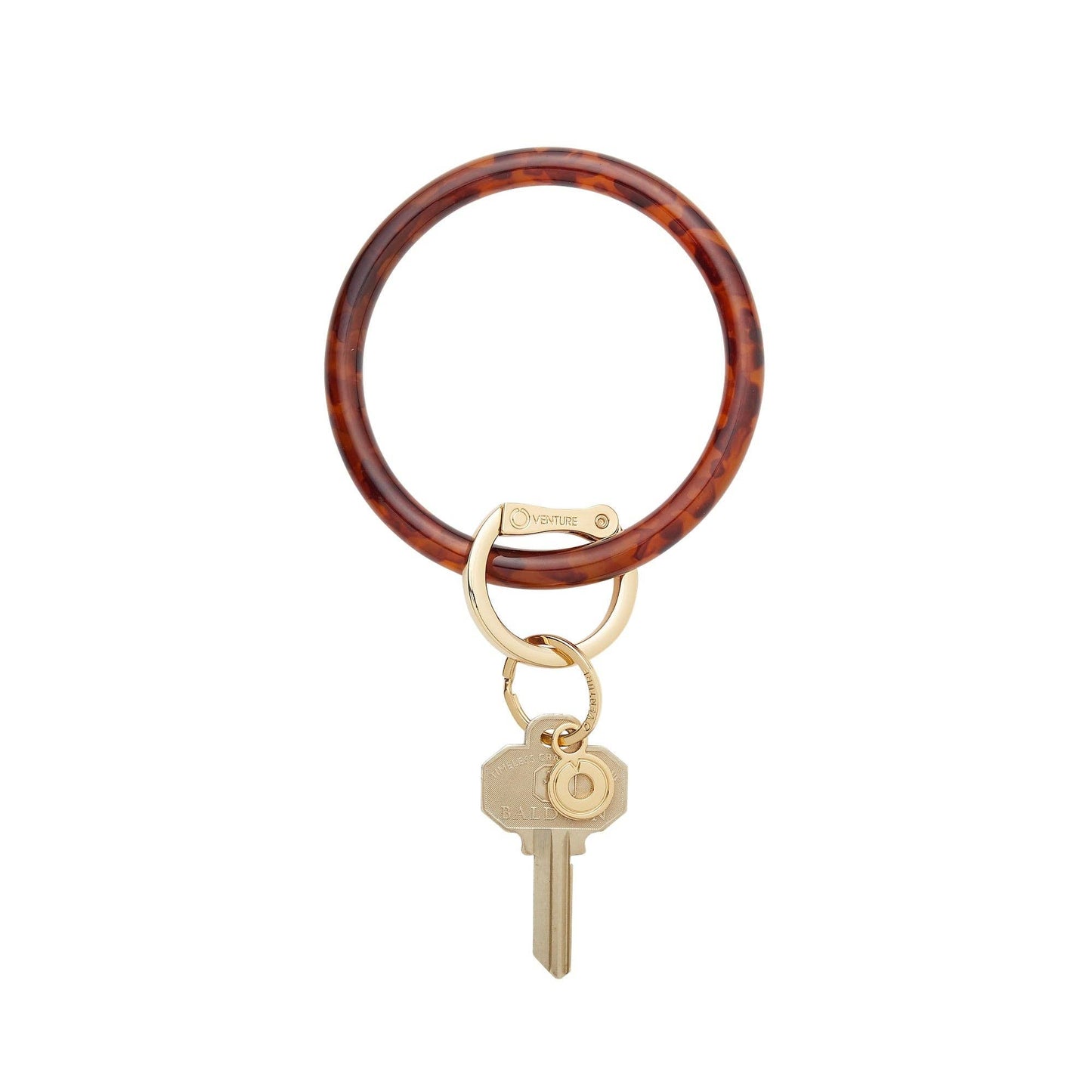 Oventure - Resin Big O® Key Ring - Tortoise