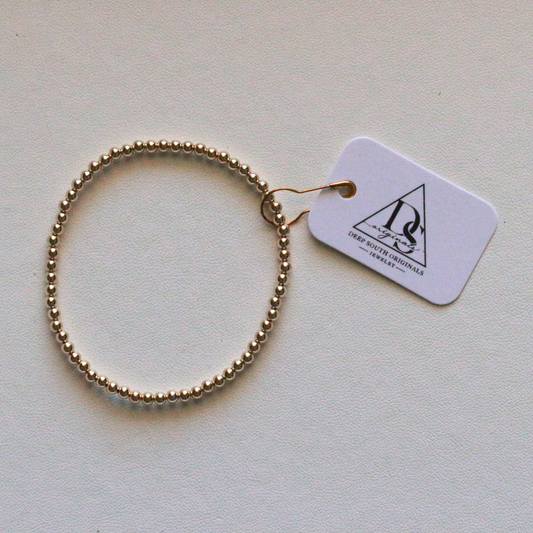 Deep South Originals, LLC - Mollie Gold-Filled Beaded Bracelet ~ Deep South Originals