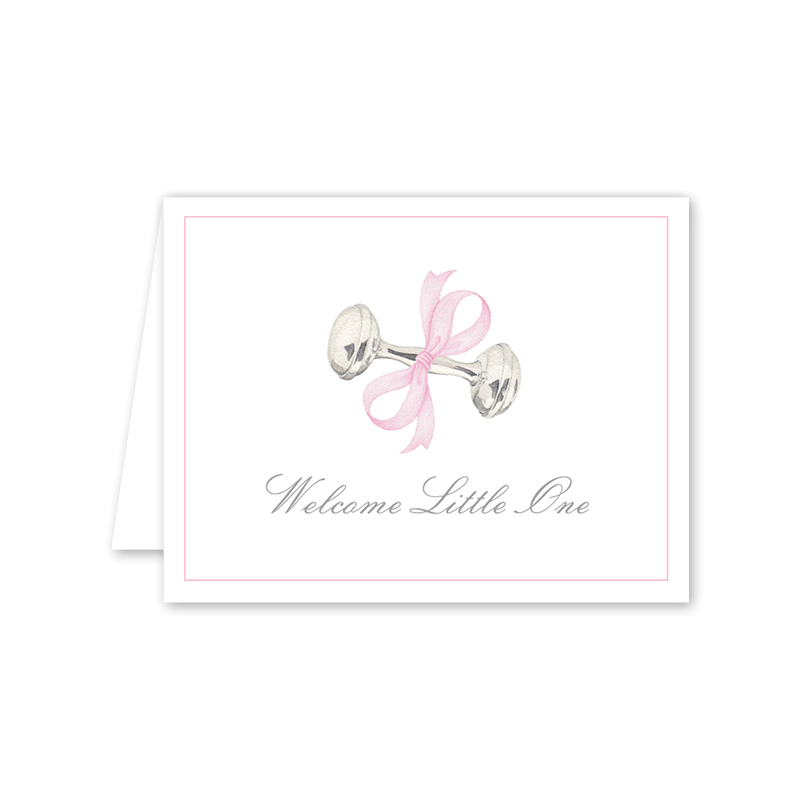 Dogwood Hill - Rattle and Bow Pink