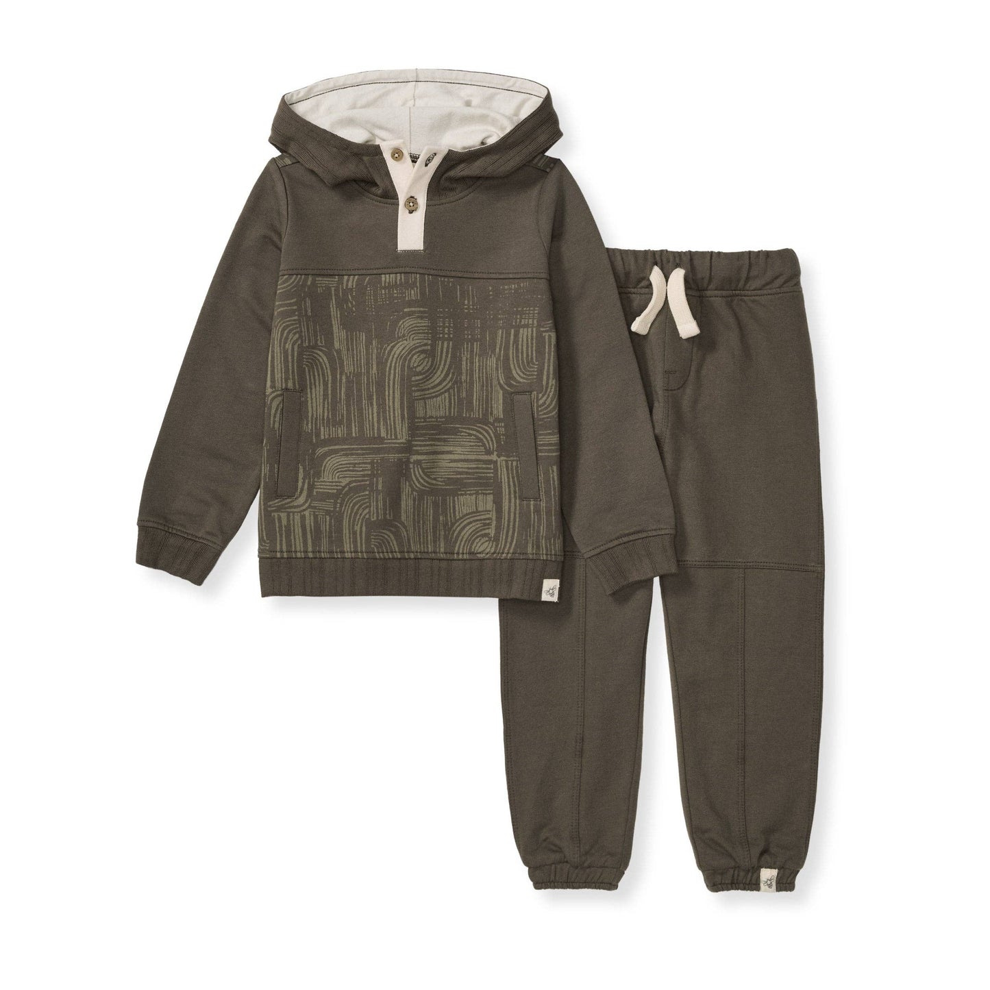 Burt's Bees Baby - Abstract Waterfalls infant  Set