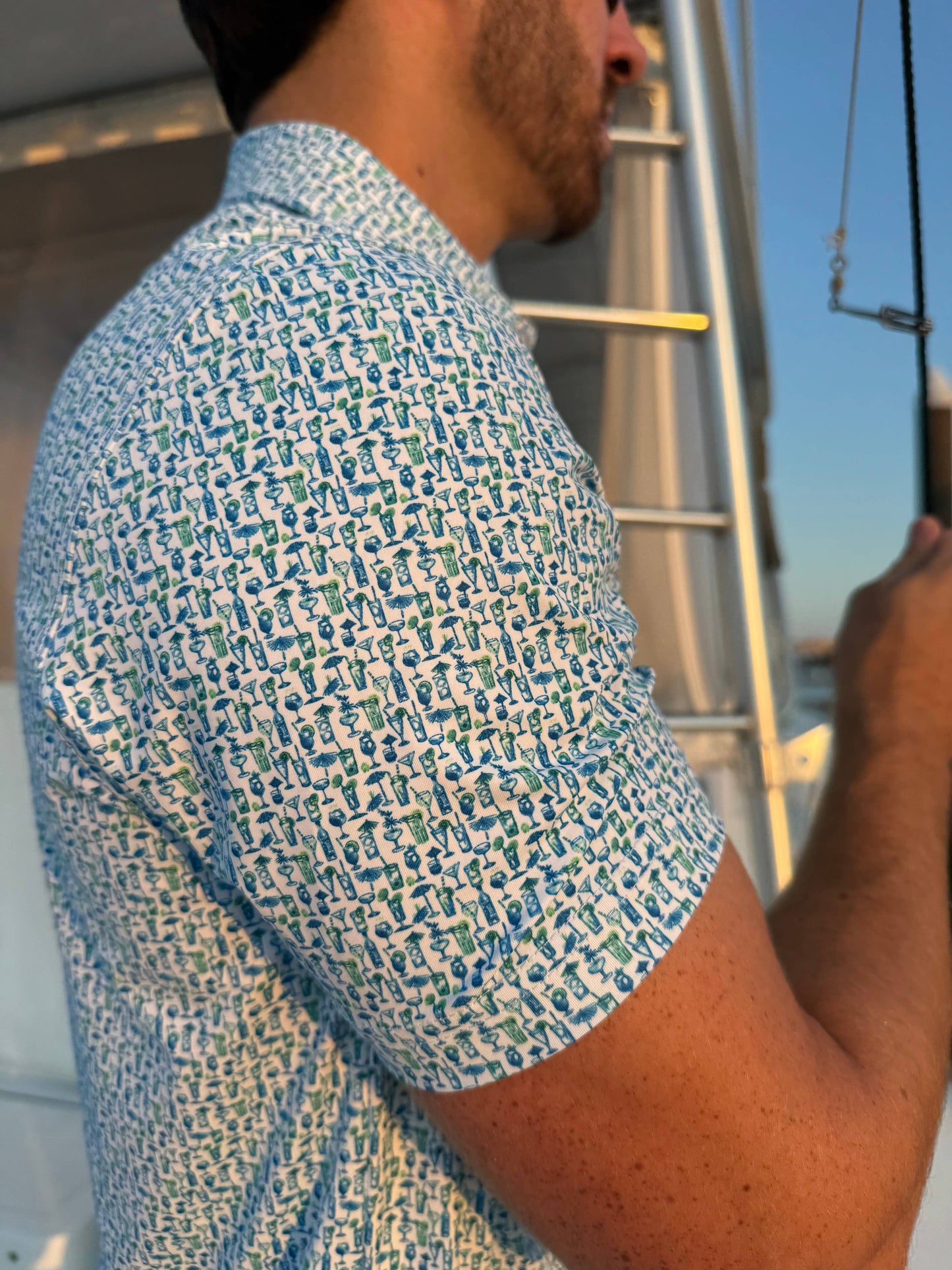 SALT WATER SOUL - Sip Happens Polo