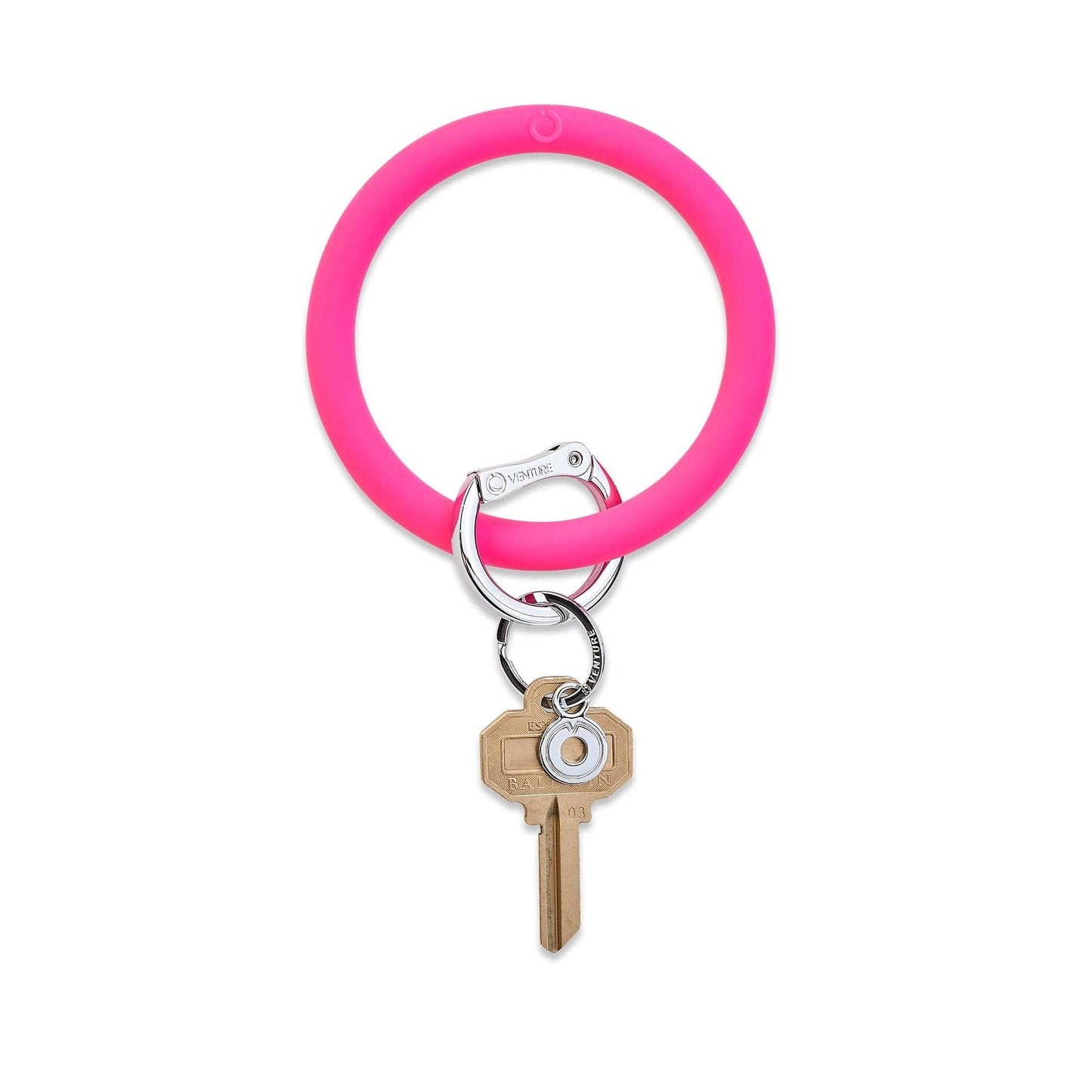 Oventure - Silicone Big O® Key Ring - Tickled Pink