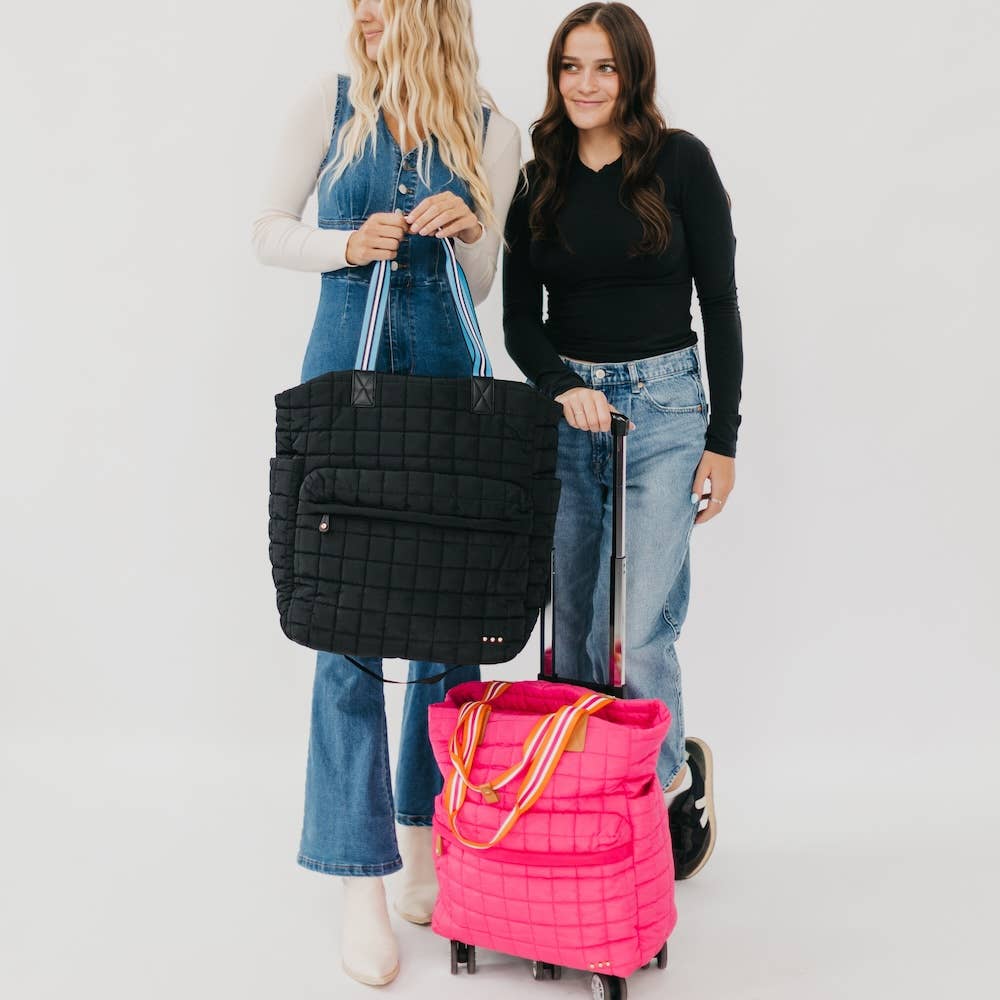 Pretty Simple - Tenley Quilted Tote Roller Bag