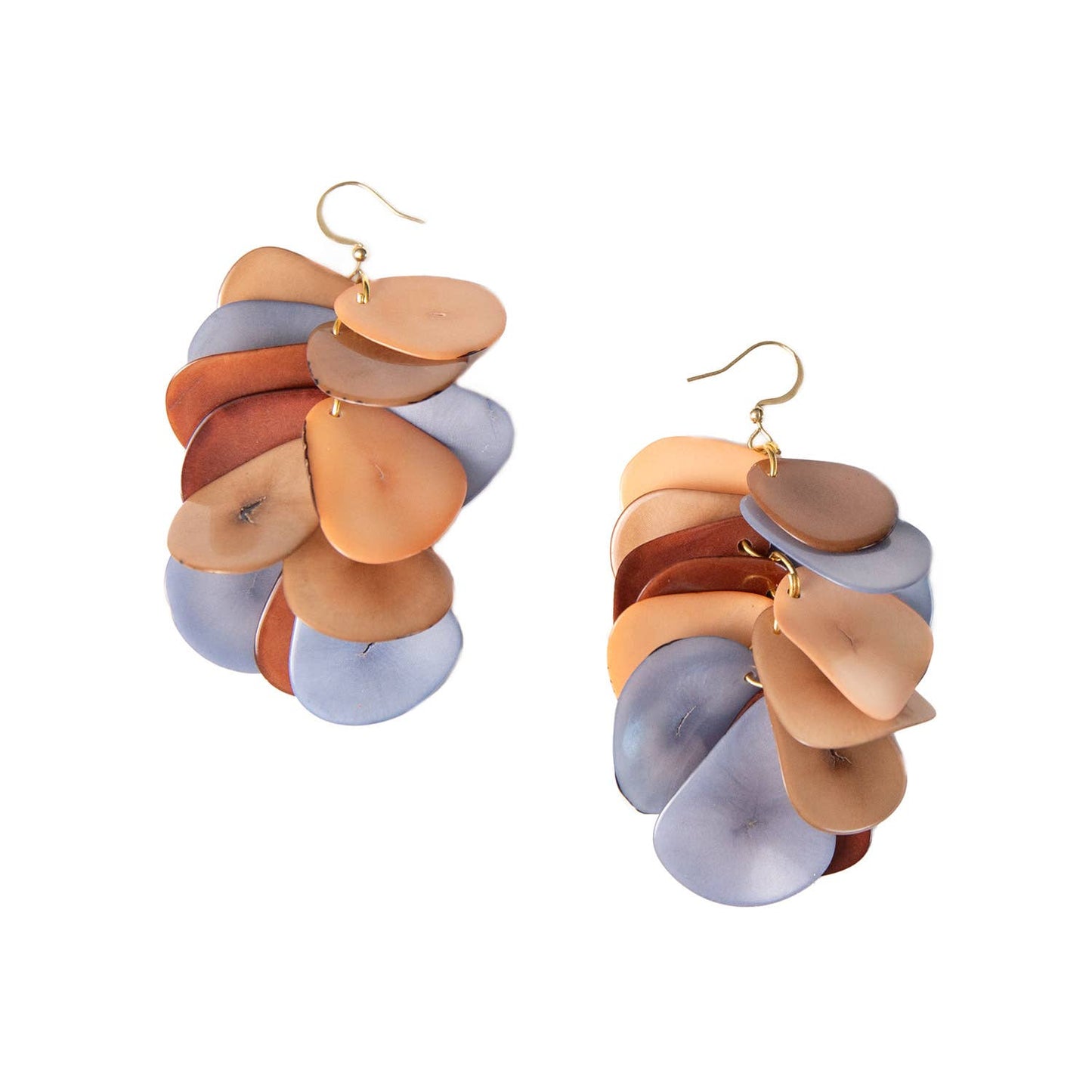 Organic Tagua Jewelry - Bailey Earrings