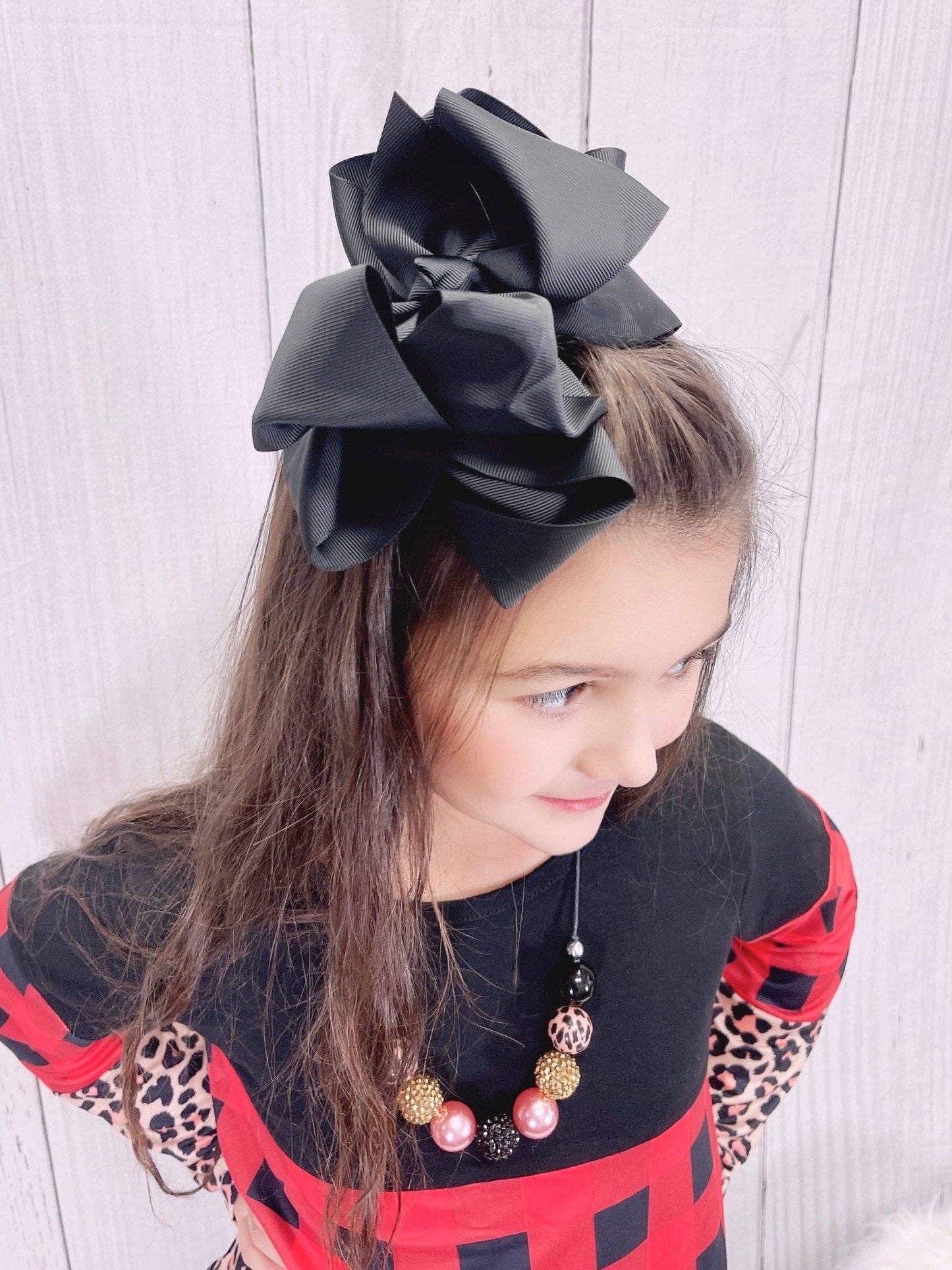 Marie Nicole Clothing - Double Layer Bows 6.5 Inch - 32 Colors Available