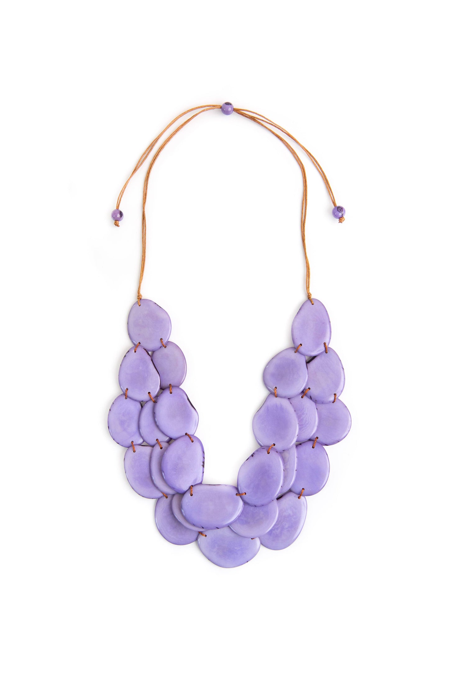 Organic Tagua Jewelry - Amigas Necklace