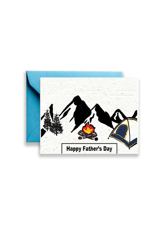 Artsy Em - For the Adventure Dad Wildflower Seed Paper Card