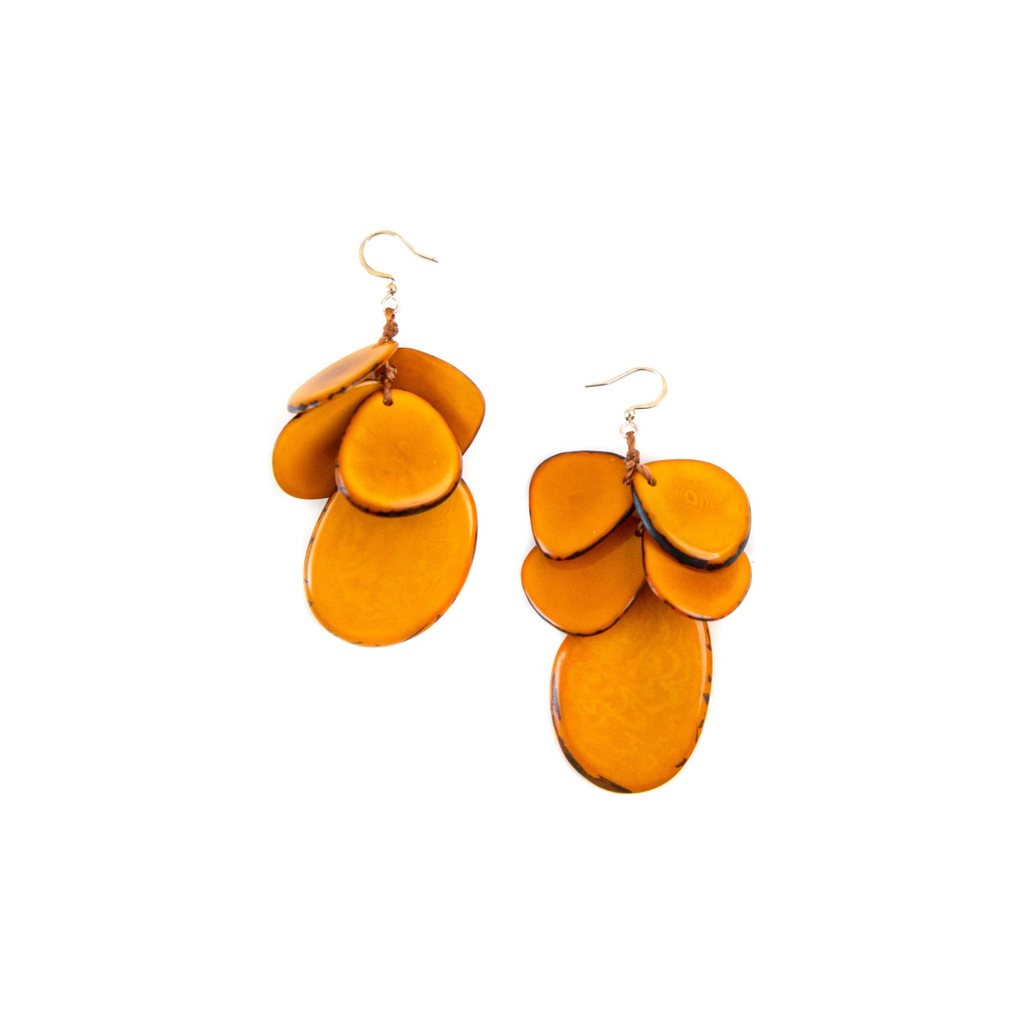 Organic Tagua Jewelry - Jordin Earrings