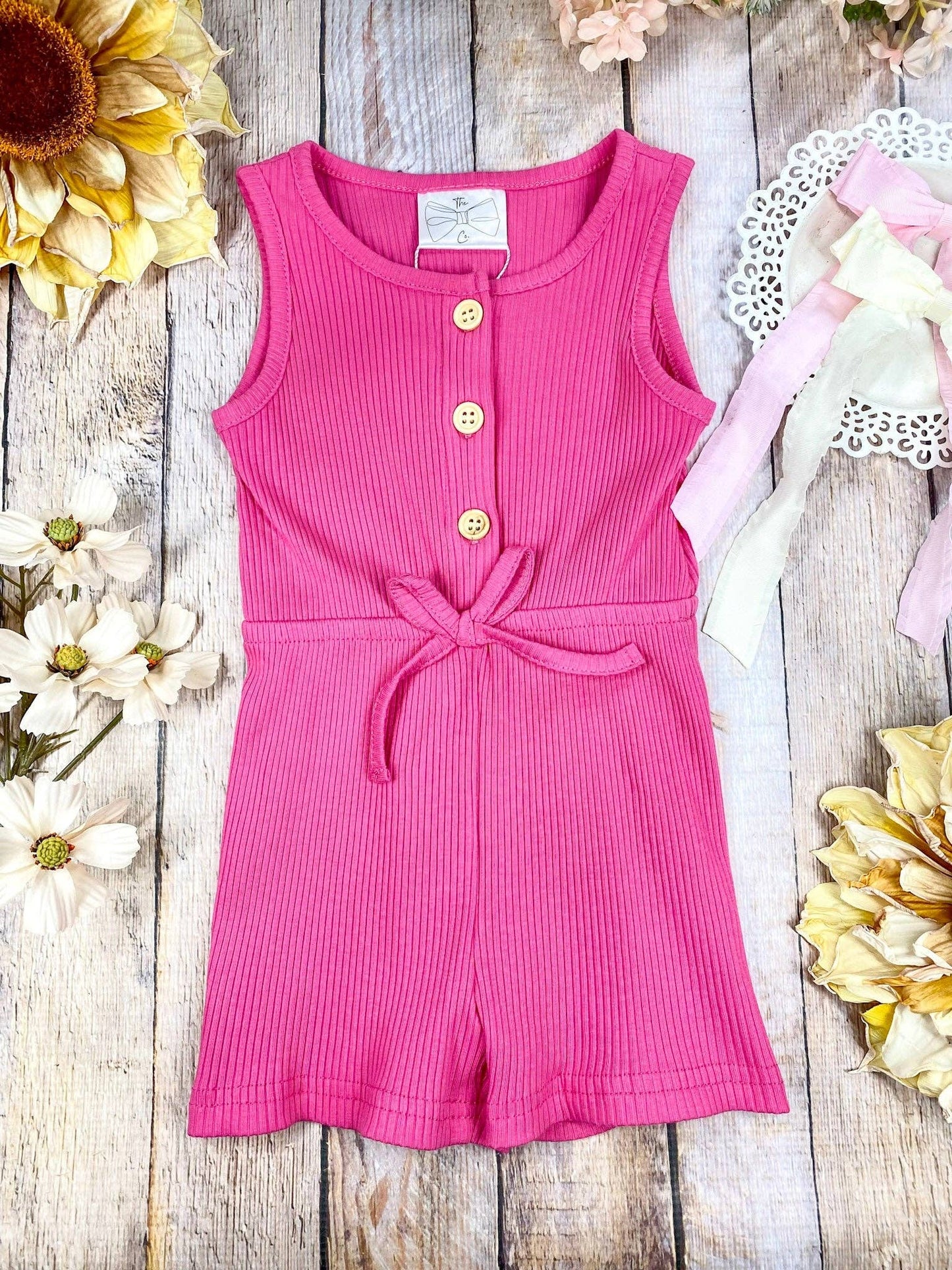 The Hair Bow Company - Essential Everyday Cotton Romper