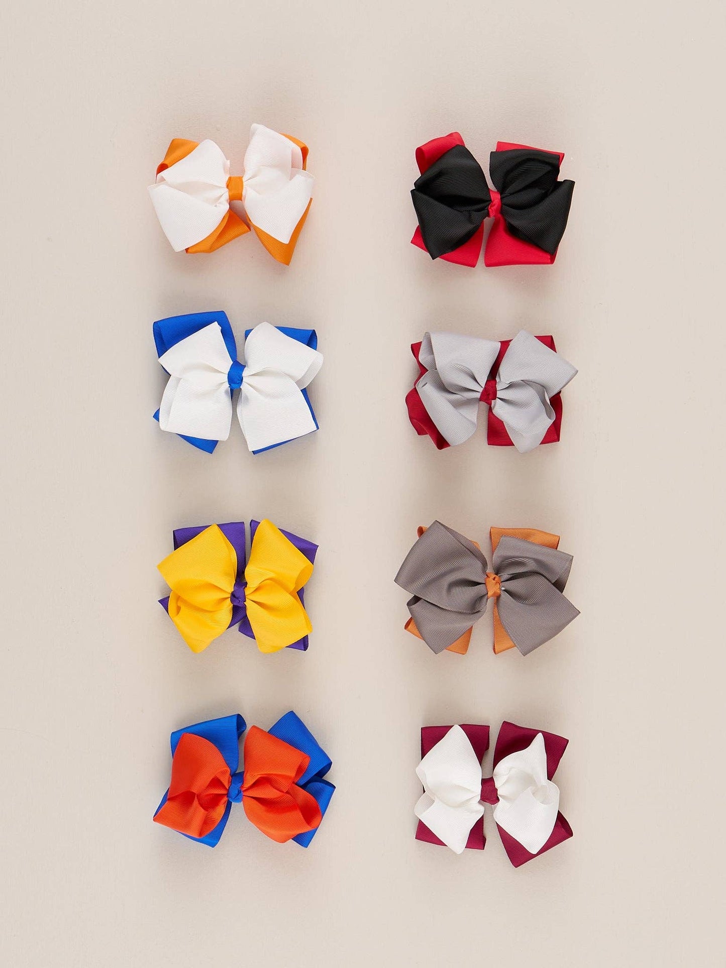 Marie Nicole Clothing - Collegiate Team Bow - 5 Inch