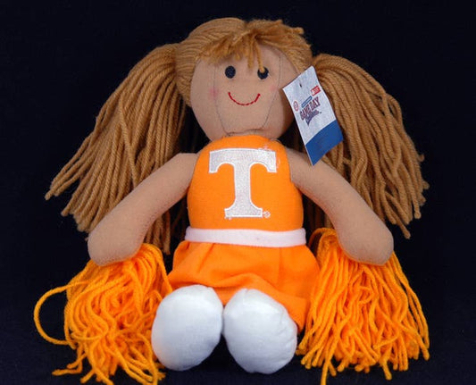 Jenkins Enterprises - Tennessee Volunteers Plush Doll Cheerleader 11 Inch