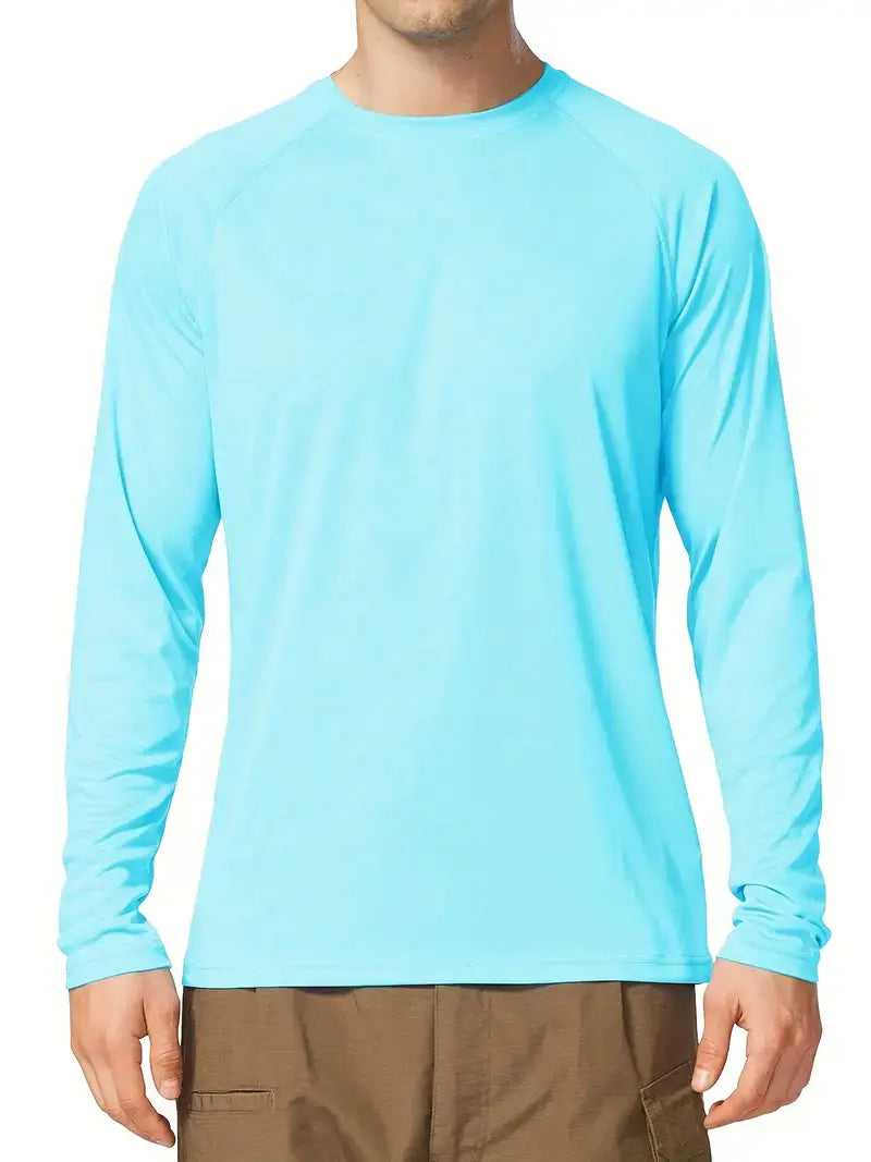 Lucky Avocado - Men's Lightweight Sun Protection T - Shirts Long Sleeve