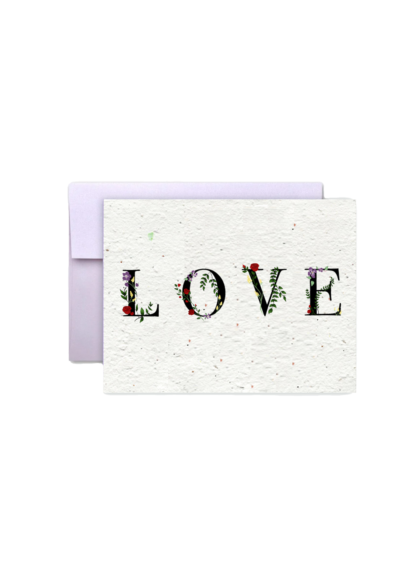 Artsy Em - Love Wildflower Seed paper Card