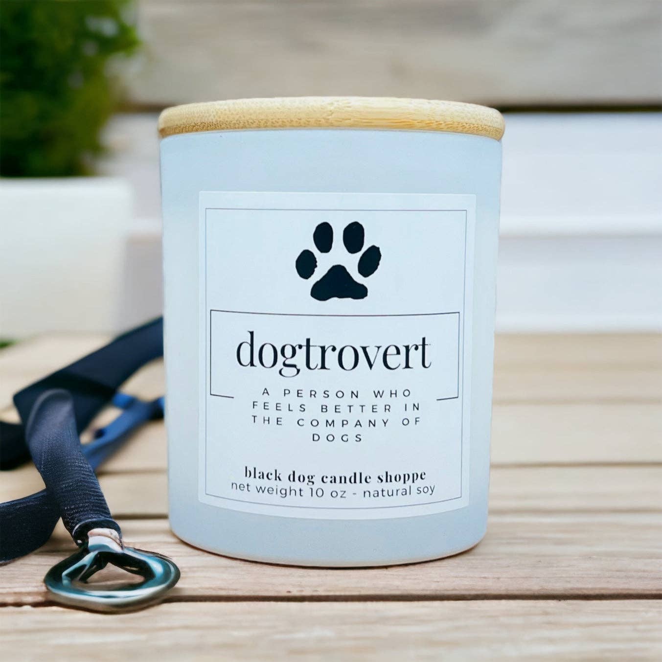 The Black Dog Candle Shoppe - Dogtrovert Dog Lover Candle