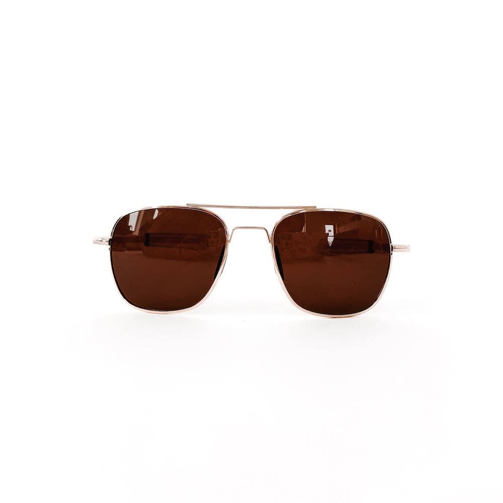 Pretty Simple - Sunny Square Aviator Sunglasses