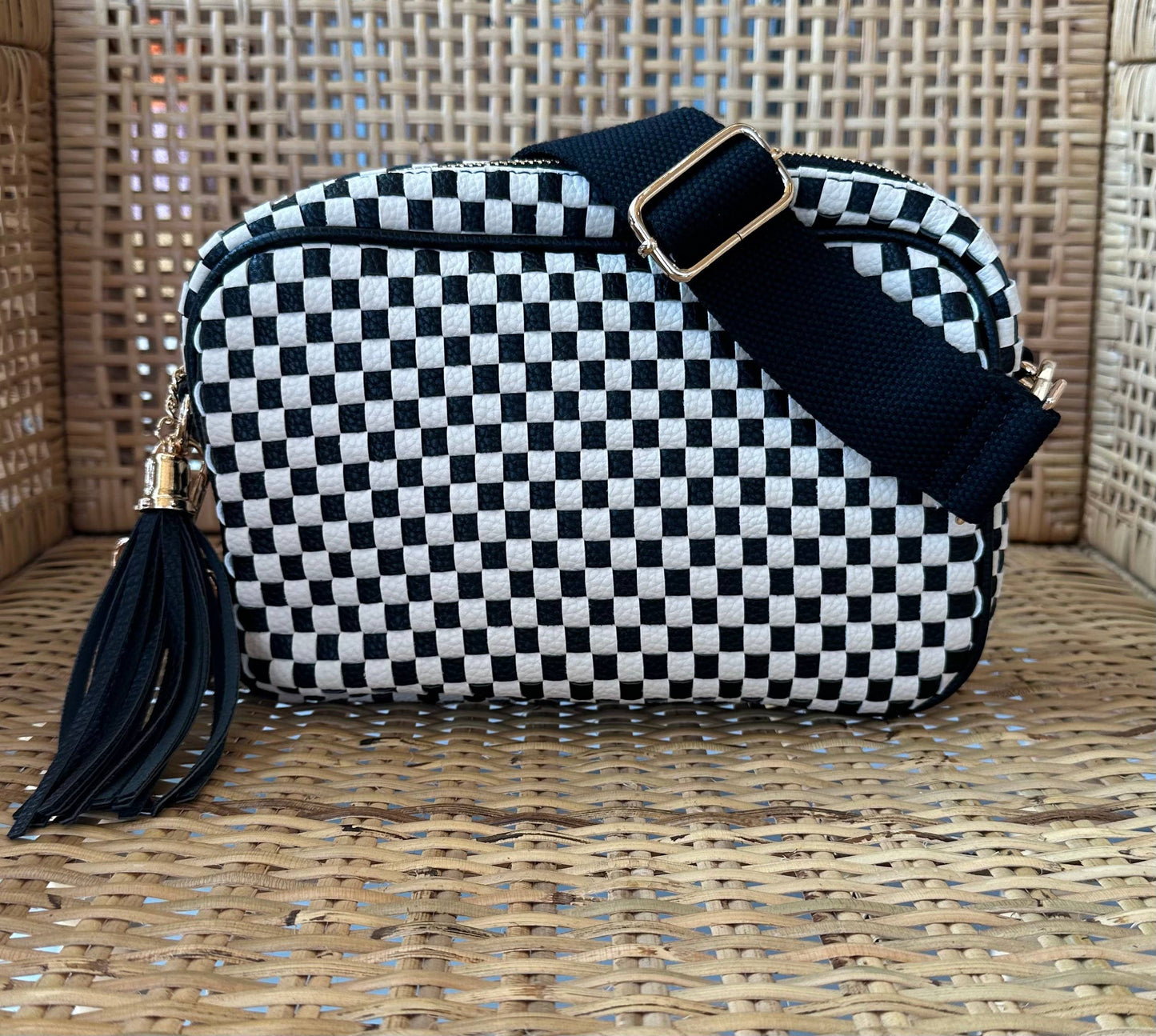 Hart & Lux - Sadie Woven Crossbody Bag